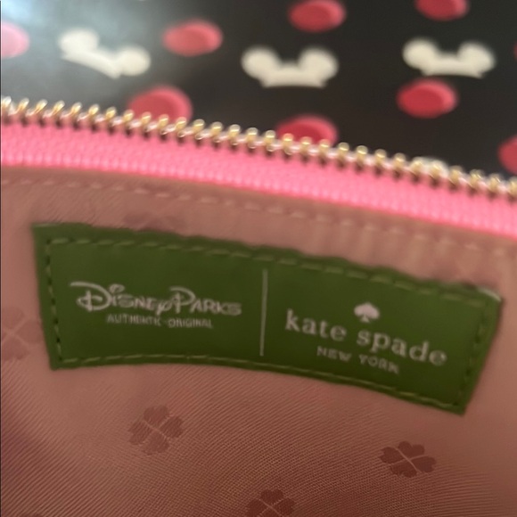 Kate Spade Pink and Black Mickey Mouse Wristlet Duo - Picture 10 of 11